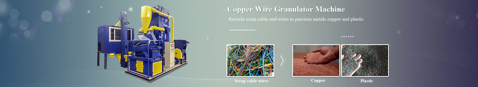 Copper Wire Granulator Machine