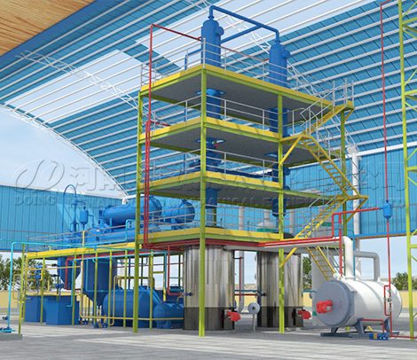 Waste Oil Distillation Machine