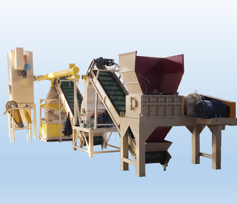 Copper Aluminum Radiator Recycling Machine