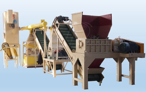 Copper Aluminum Radiator Recycling Machine