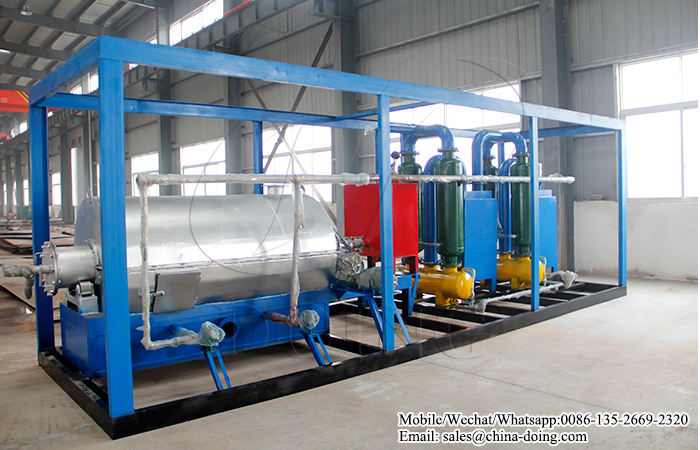 small tyre pyrolysis plant