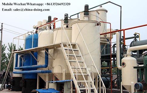  Waste oil to diesel plant