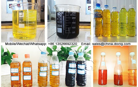 What is waste tyre pyrolysis oil uses and its market price?