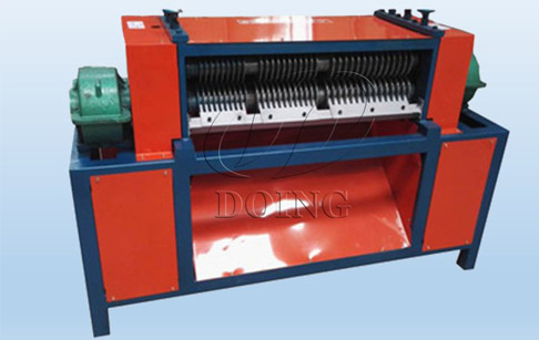 The radiator separator machine running video