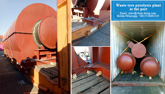 waste tyre pyrolysis plant