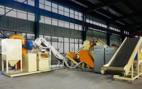 Copper wire granulator machine successfully installed in Russia