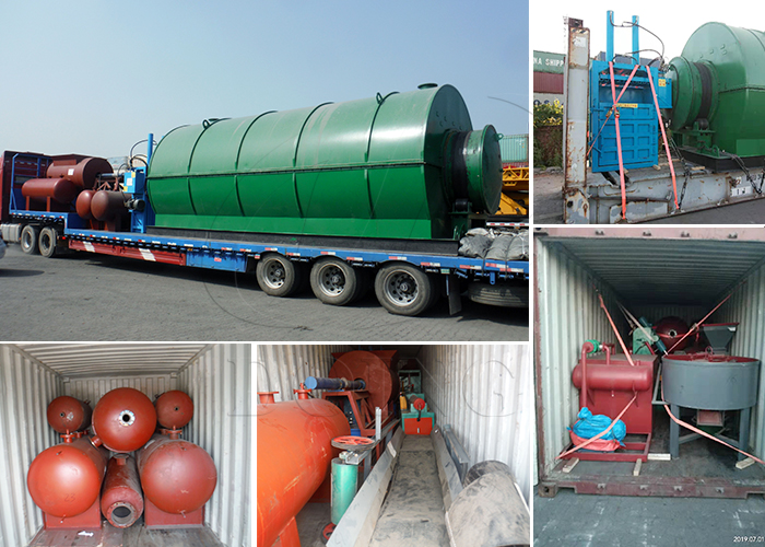 tyre pyrolysis plant