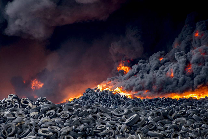 waste tyre pyrolysis plant