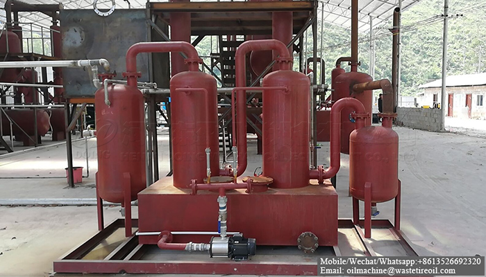 tyre pyrolysis plant pollution
