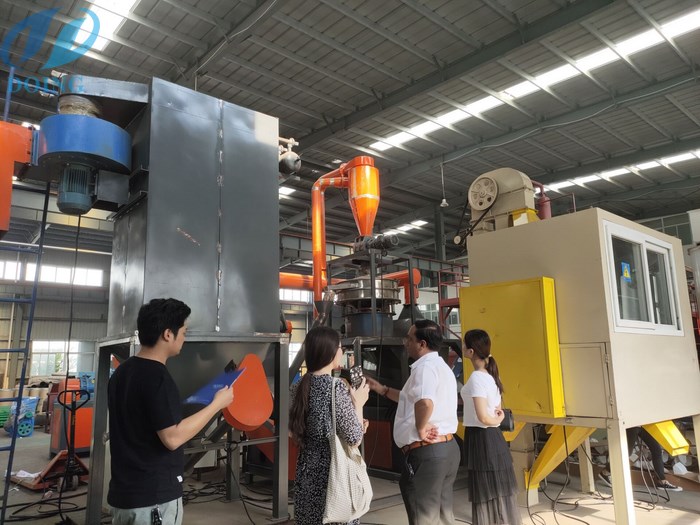 India customer in DOING factory