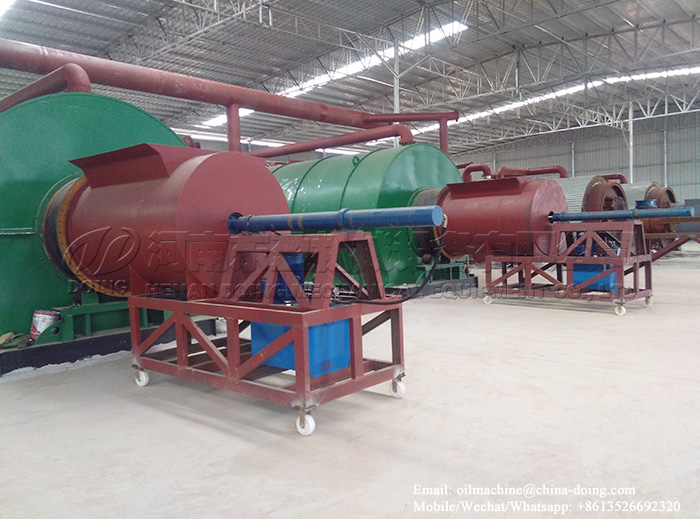 waste plastic pyrolysis plant