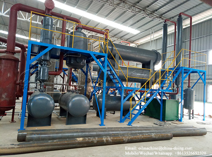 waste plastic pyrolysis plant