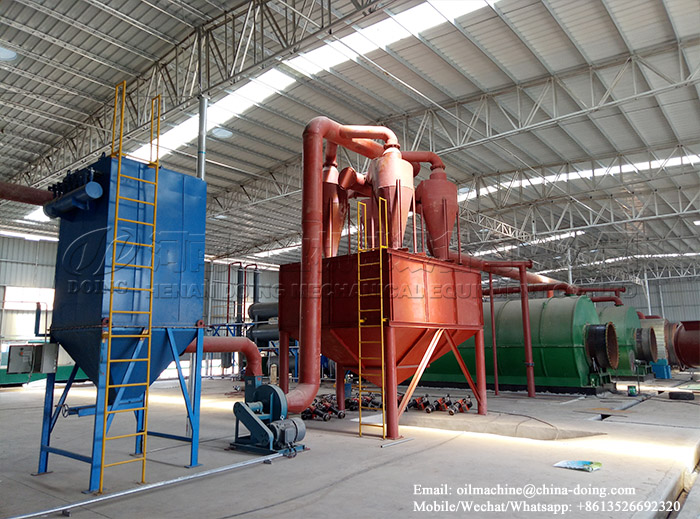 waste plastic pyrolysis plant