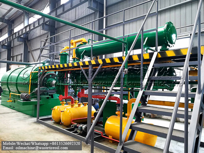 small scale plastic pyrolysis plant