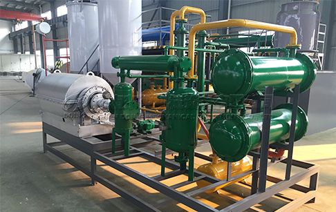 100-500 kg/day mini small scale waste plastic pyrolysis plant for sale