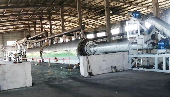 new technology fully automatic tyre pyrolysis plant
