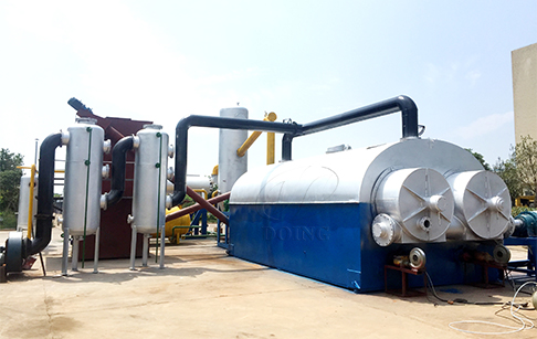 Is there fully automatic tyre pyrolysis plant? How does it work?