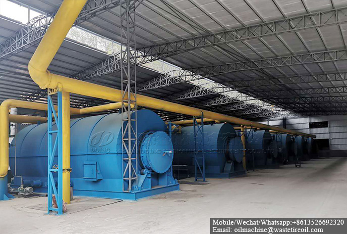 tyre pyrolysis plant india