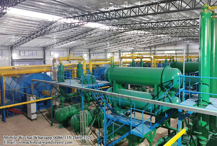 tyre pyrolysis plant india