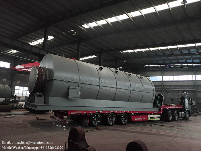 waste tyre pyrolysis plant in china