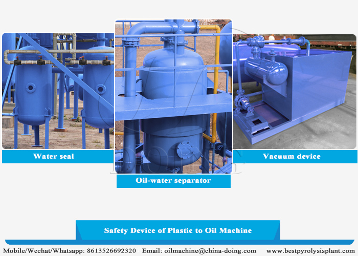 recycling waste tyre to oil pyrolysis plant