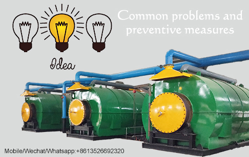 How can we keep the waste tire pyrolysis plant in safe operation?