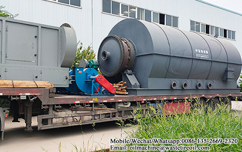 4 sets of 12TPD waste tire to fuel oil plant have sent to Liaoning successfully