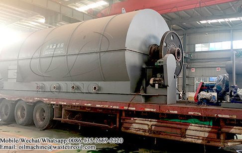 10TPD waste plastic to oil pyrolysis plant and 5TPD used oil refinery plant have sent to Nigeria