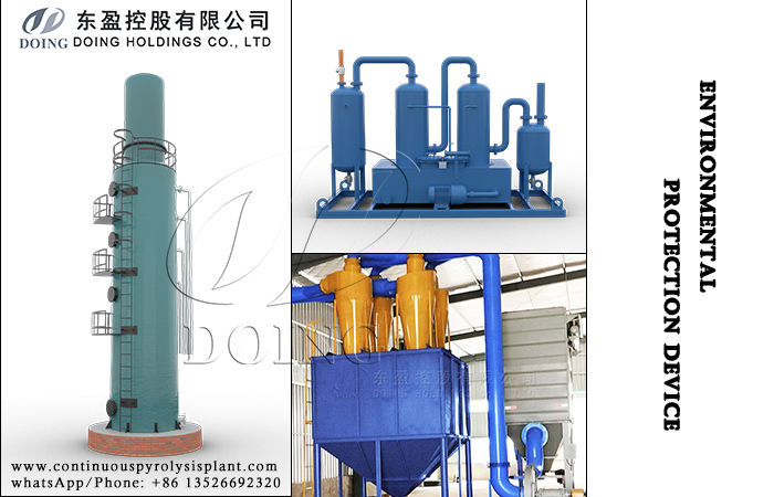 environmental continuous pyrolysis plant