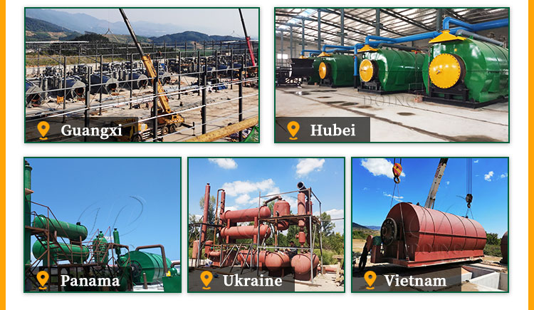 Project cases of DOING Pyrolysis plant