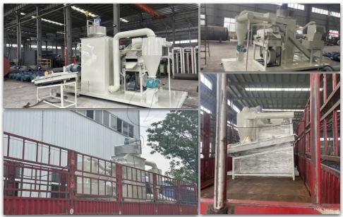 DY-600 waste cable wire granulator machine was delivered to Myanmar from Henan Doing factory