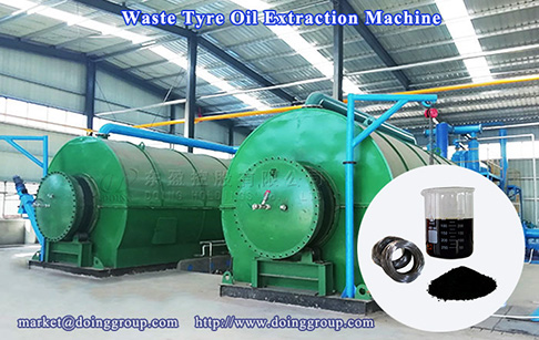 What are the different types of waste tire pyrolysis technology?
