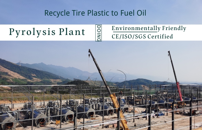 DOING pyrolysis plant project case
