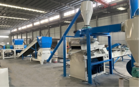 500kg/h radiatorrecycling machine project was successfully installed and put into production in Thailand