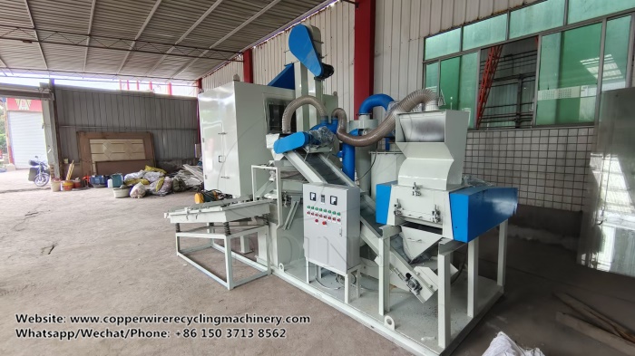 waste cable wire recycling and granulator
