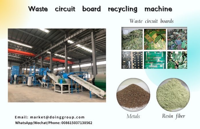 solid waste&hazardous waste recycling machine