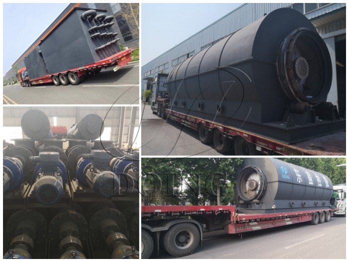 Oil sludge pyrolysis plants ordered by Chinese customer