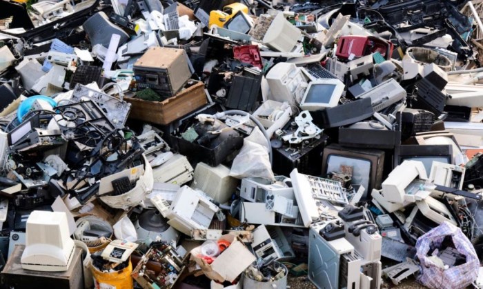e-waste recycling plant