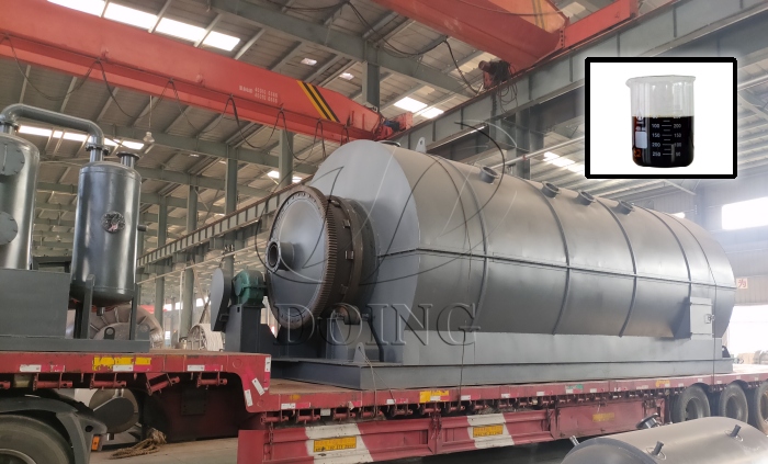 Waste tire pyrolysis plants ordered by Indian customer