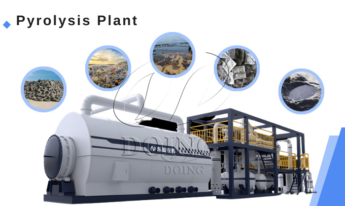 DOING pyrolysis plant for sale