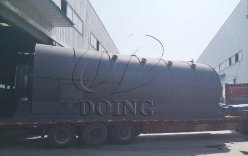 A regular Indian customer purchased a set of 15TPD pyrolysis plant