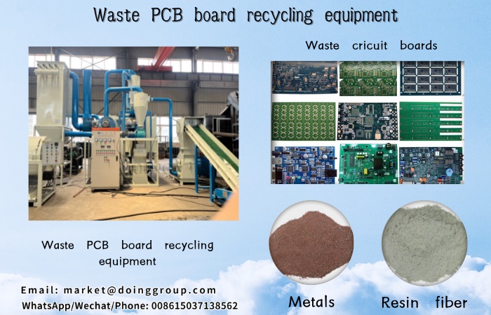 E-waste pcb recycling machine