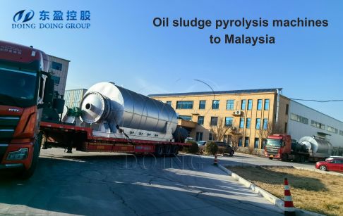Two sets of 10TPD semi-continuous oil sludge pyrolysis plants were delivered to Malaysia