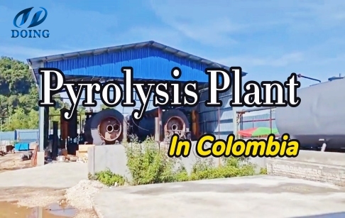 60 Ton Oil Sludge Pyrolysis Devices installed in Colombia