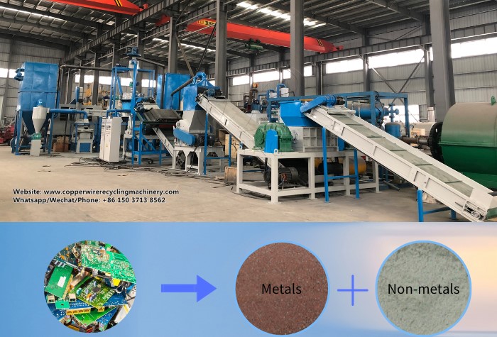 printed circuit board recycling machine