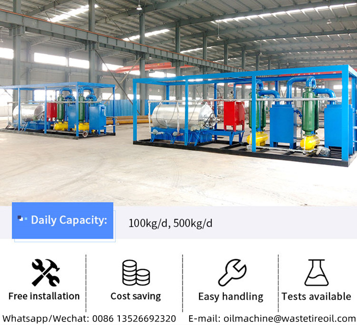 Advantages of the skid-mounted modular pyrolysis plant