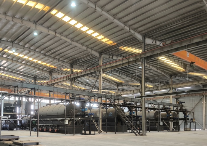 DOING waste plastic pyrolysis machine for sale