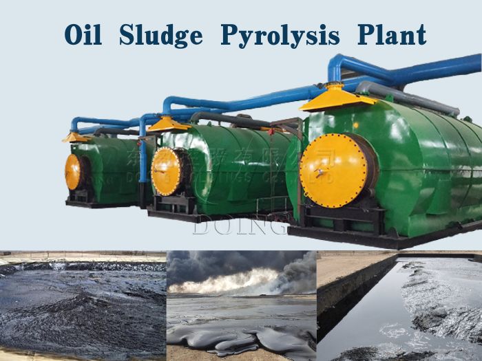 Various oil sludge for oil sludge pyrolysis machine