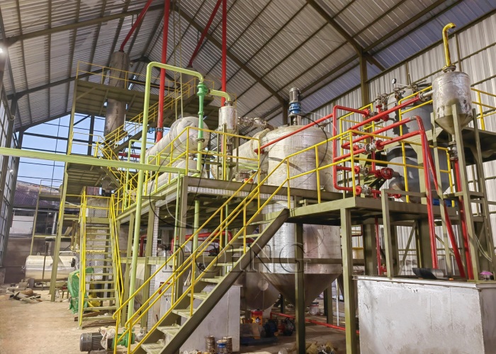 DOING waste motor oil distillation machine for sale