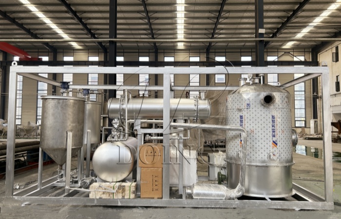 Mexico small scale used engine oil recycling machine